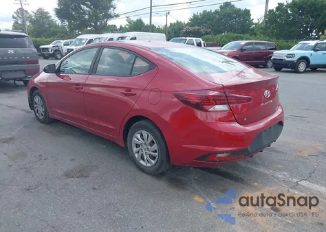 2019 Hyundai Elantra Se z USA, uszkodzony, nr VIN KMHD74LF7KU780557